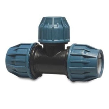 PE Elysse T-Koppling 20x20 för Vattenledningar